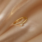 CZ Geometric Ring - VEYAROSE