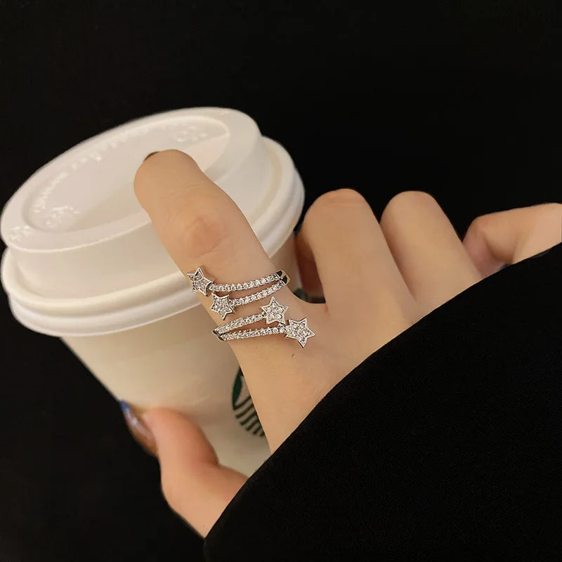 CZ Geometric Ring - VEYAROSE