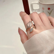 CZ Geometric Ring - VEYAROSE