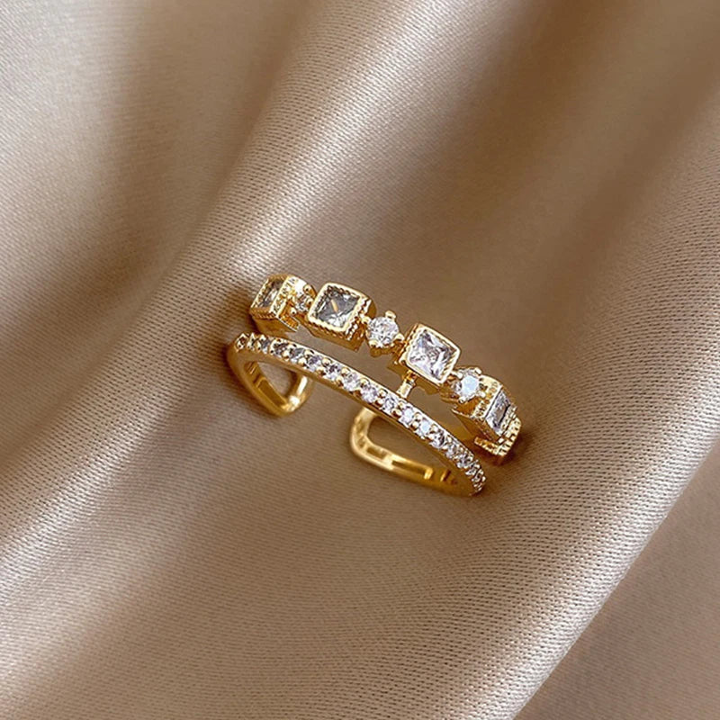 CZ Geometric Ring - VEYAROSE