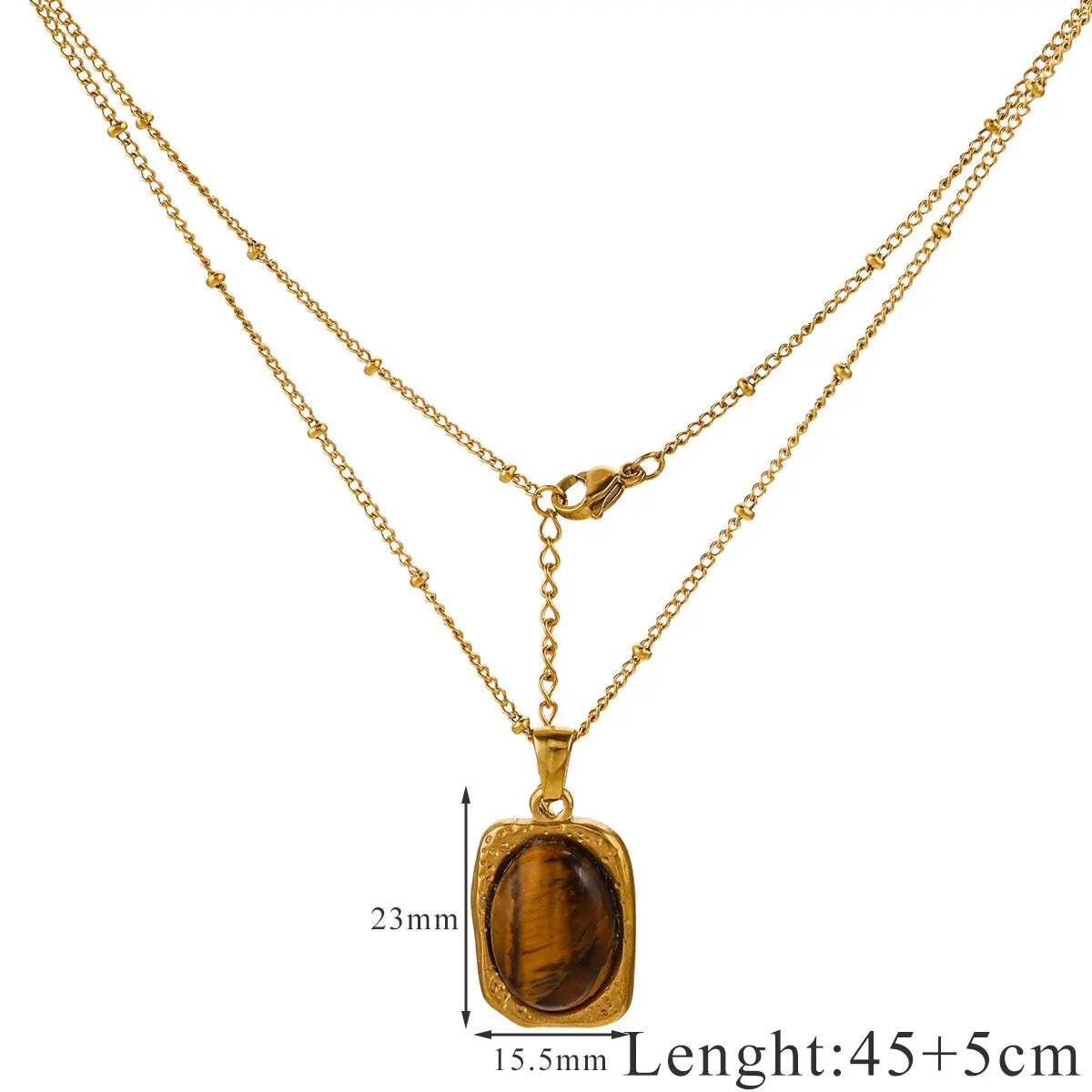Tiger Eye Necklace - VEYAROSE