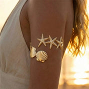 Shell Starfish Ocean Arm Bracelet - VEYAROSE