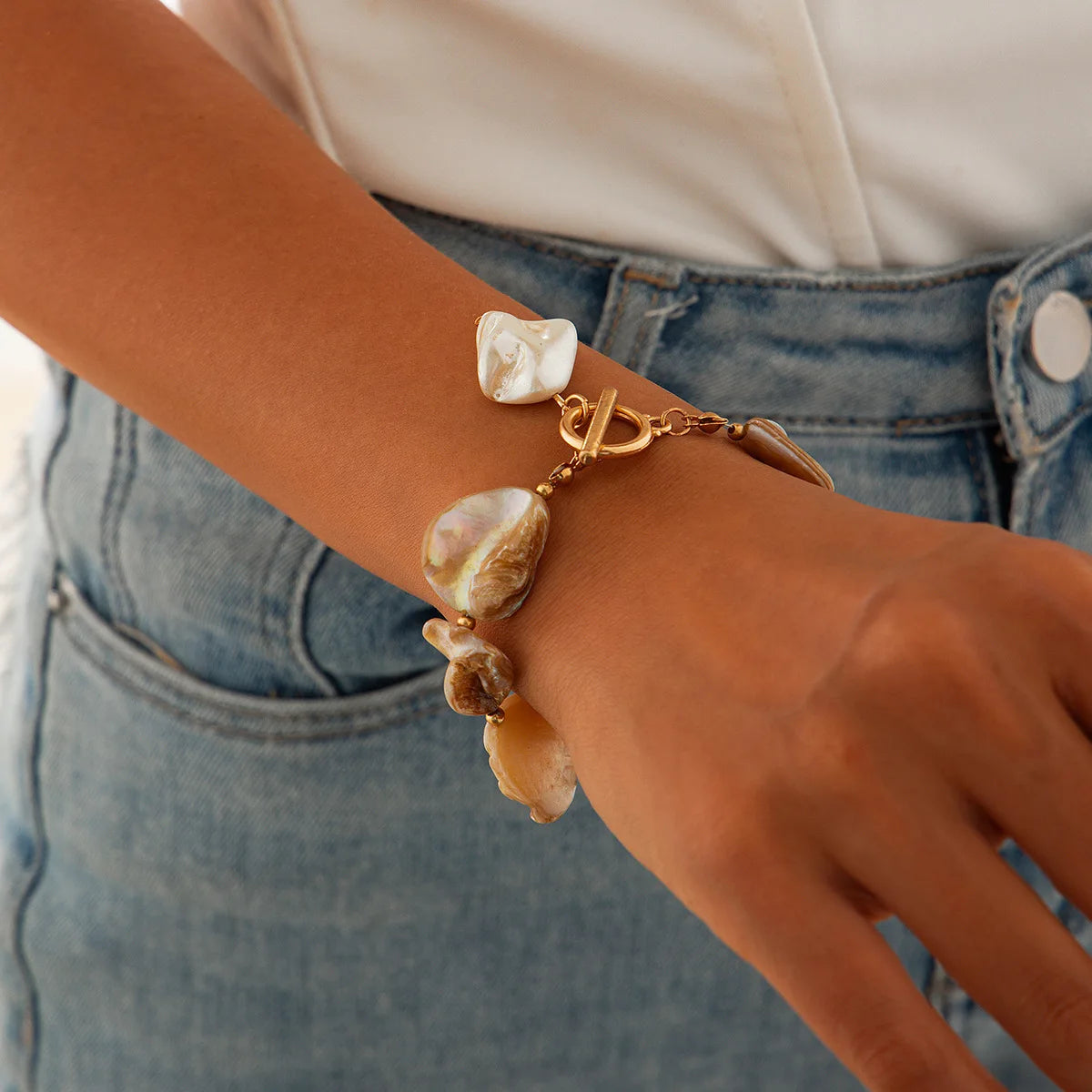 Shell Starfish Conch Necklace - VEYAROSE