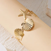 Shell Starfish Ocean Arm Bracelet - VEYAROSE