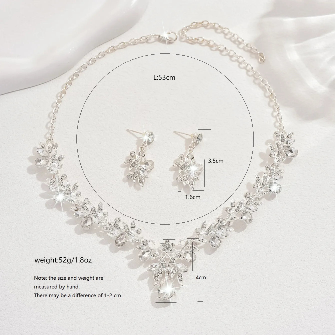 Teardrop Drop Jewelry Set - VEYAROSE