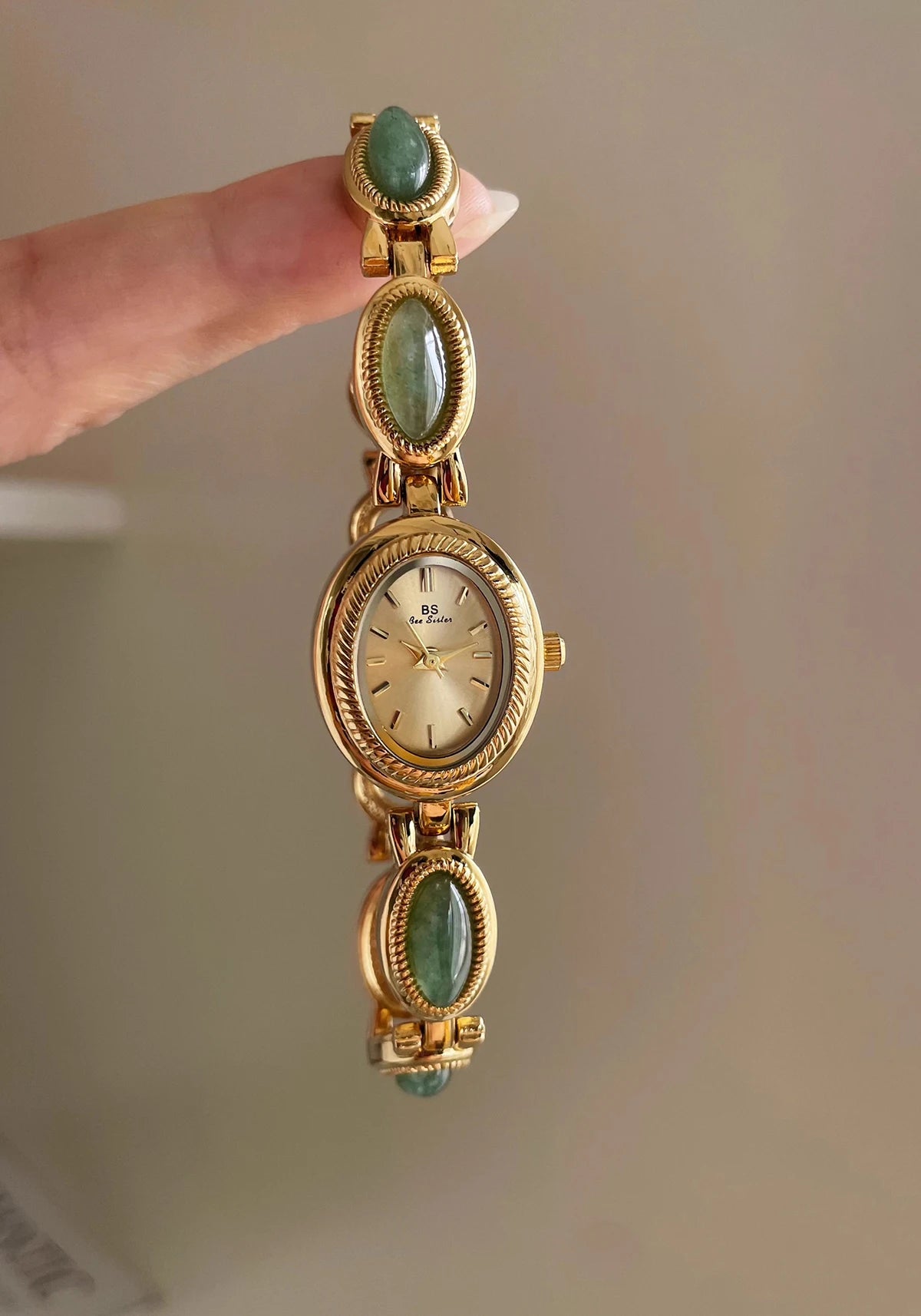 Jade Green Watch - VEYAROSE