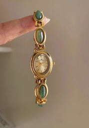 Jade Green Watch - VEYAROSE