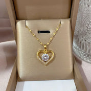 Pearl Heart Necklace - VEYAROSE