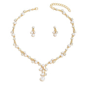 Pearl Jewelry Set - VEYAROSE