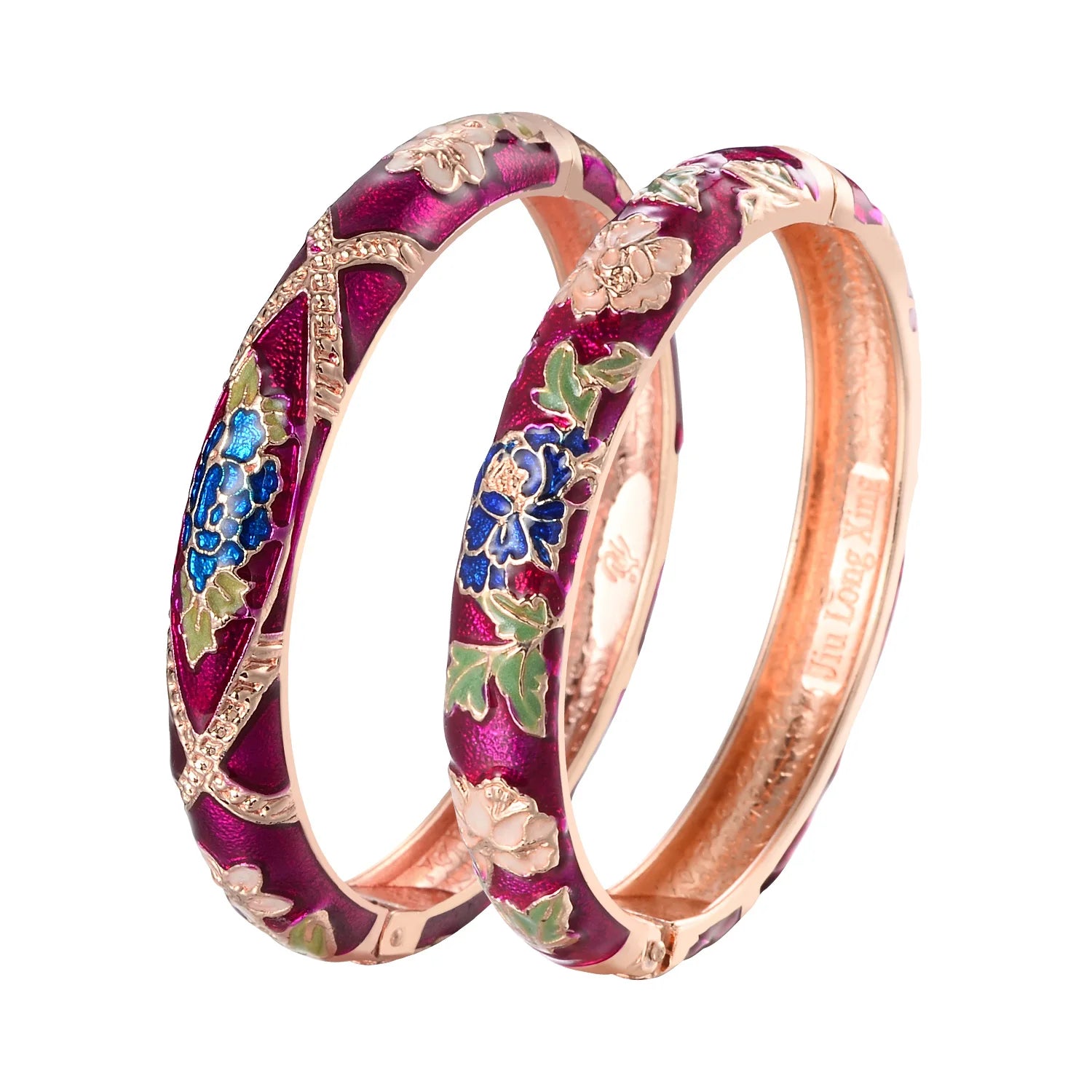 Flower Bangle Bracelet - VEYAROSE