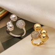 CZ Geometric Ring - VEYAROSE