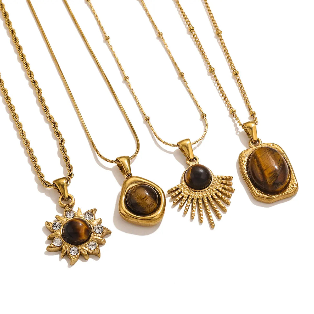 Tiger Eye Necklace - VEYAROSE