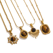 Tiger Eye Necklace - VEYAROSE