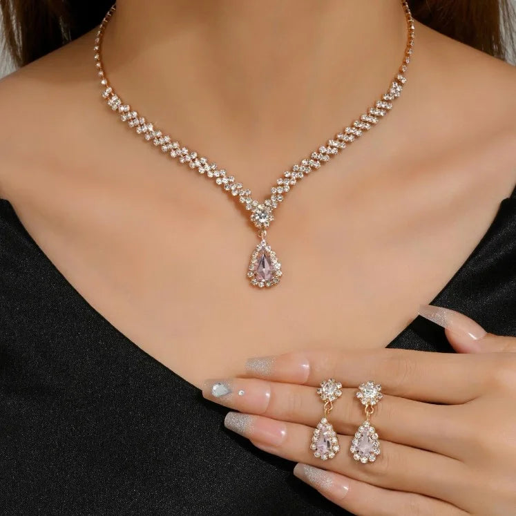 Pearl Jewelry Set - VEYAROSE