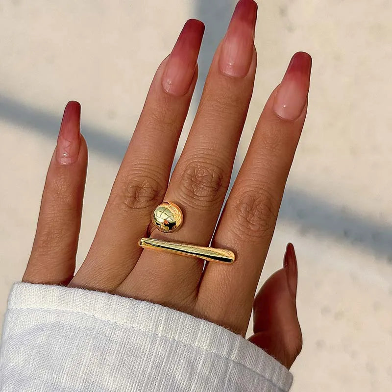 Geometric Organic Ring - VEYAROSE