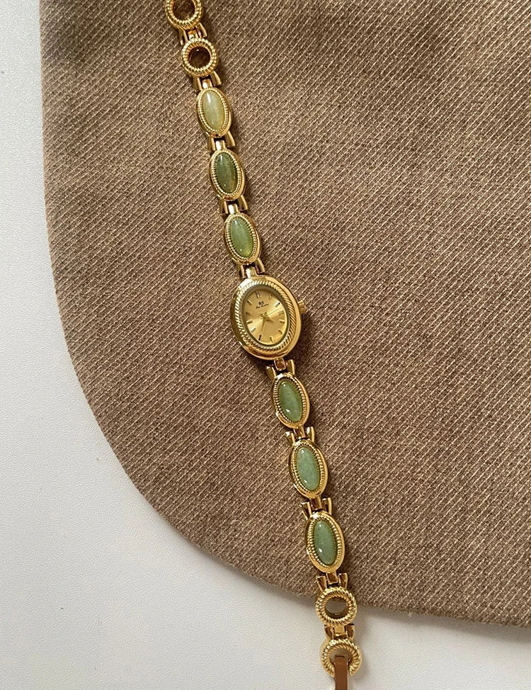 Jade Green Watch - VEYAROSE