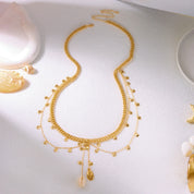Pearl Shell Starfish Body Chain - VEYAROSE