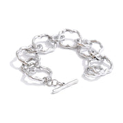 Handmade Chain Bangle Bracelet - VEYAROSE