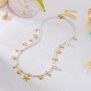 Pearl Shell Starfish Body Chain - VEYAROSE