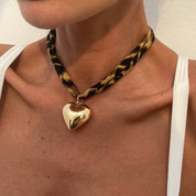 Starfish Conch Heart Necklace - VEYAROSE