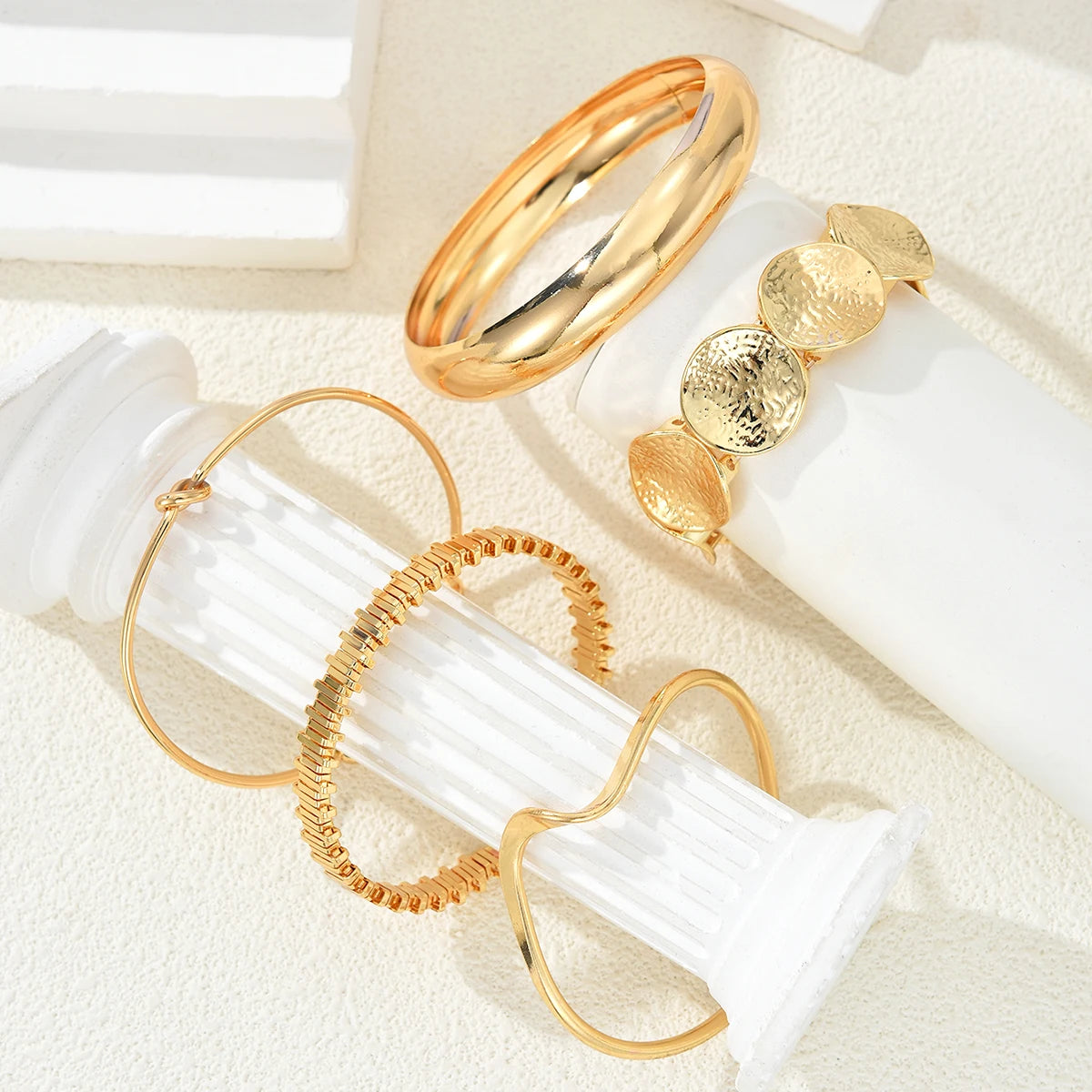 5pcs Set Cuff Bracelet - VEYAROSE