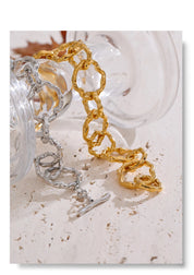 Handmade Chain Bangle Bracelet - VEYAROSE