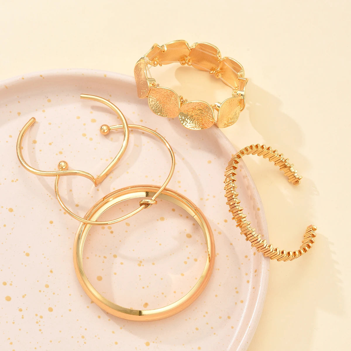5pcs Set Cuff Bracelet - VEYAROSE