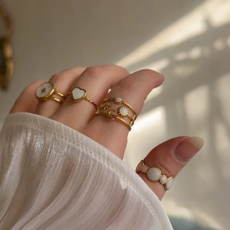 French White Ring - VEYAROSE