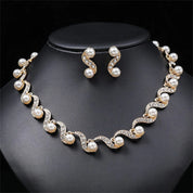 Pearl Jewelry Set - VEYAROSE
