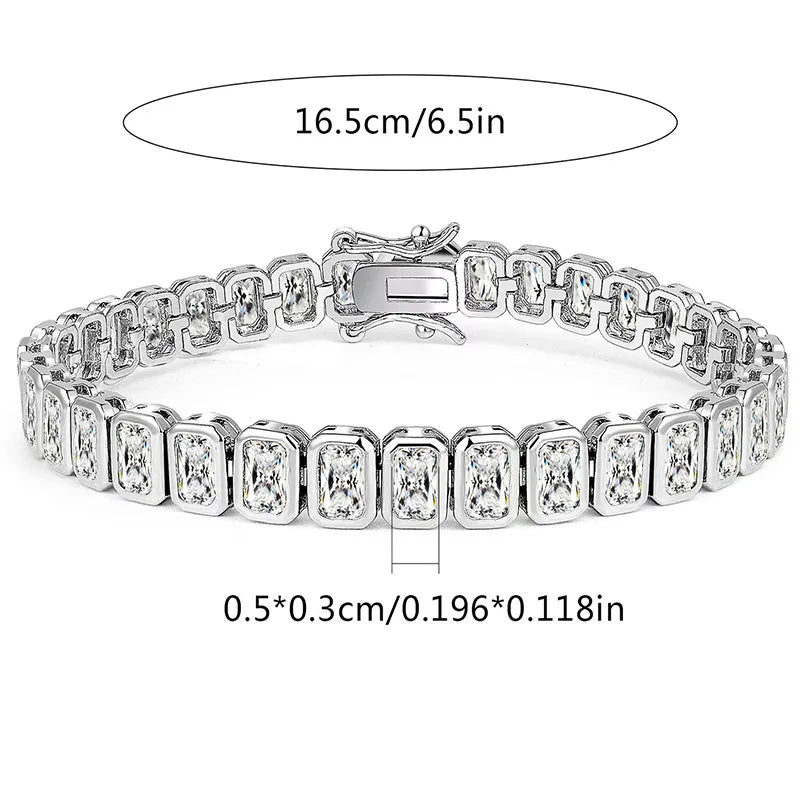 CZ Tennis Bracelet Set - VEYAROSE