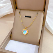 Pearl Heart Necklace - VEYAROSE