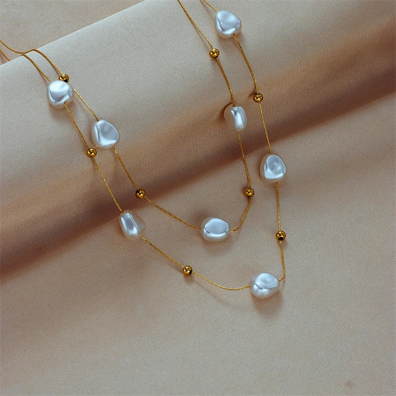 Pearl Necklace - VEYAROSE
