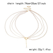 Pearl Baroque Beaded Choker Necklace - VEYAROSE