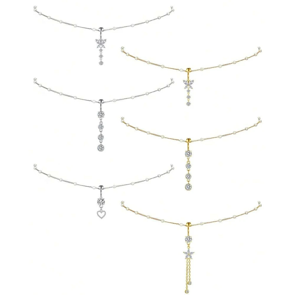 Rhinestone Body Chain - VEYAROSE