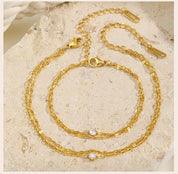 CZ Anklet - VEYAROSE