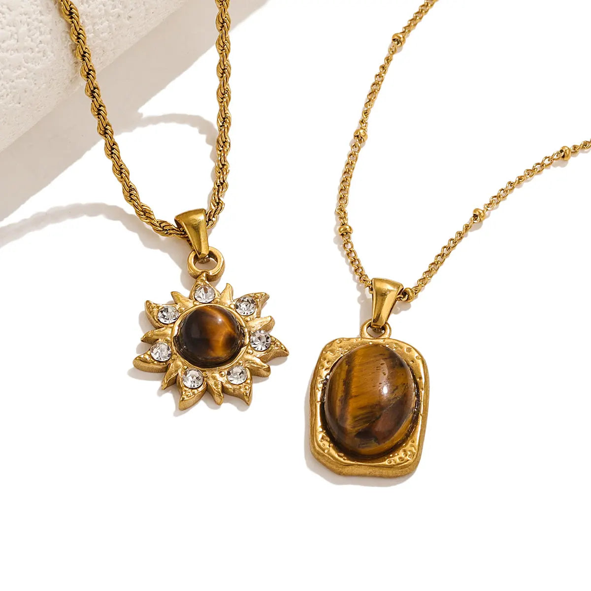 Tiger Eye Necklace - VEYAROSE