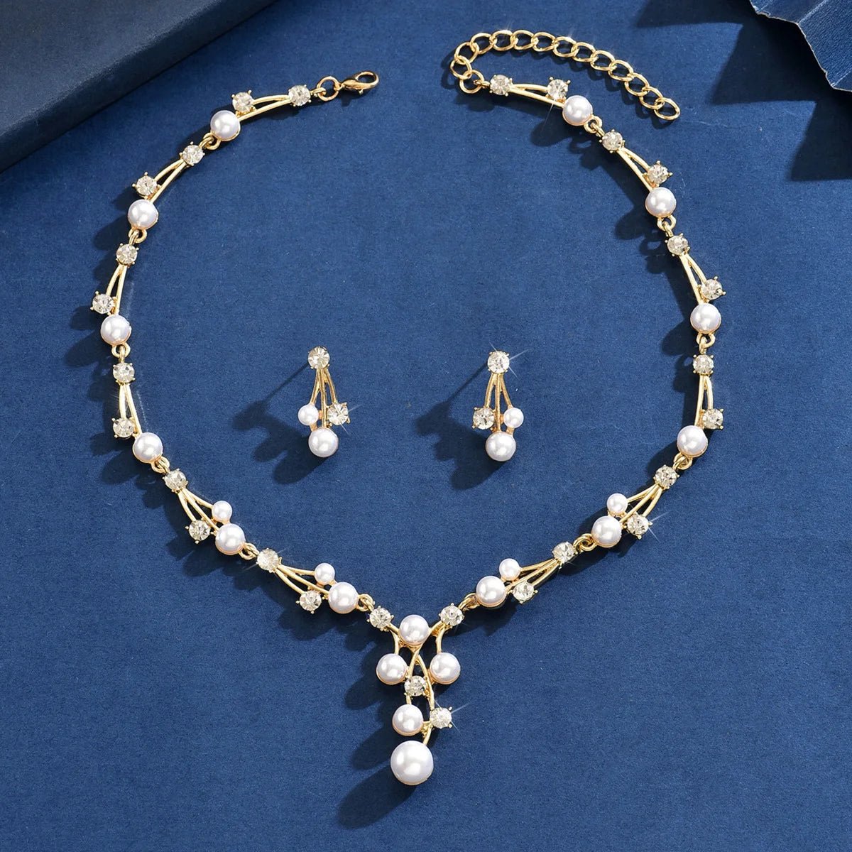 Pearl Jewelry Set - VEYAROSE