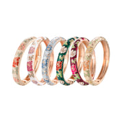 Flower Bangle Bracelet - VEYAROSE