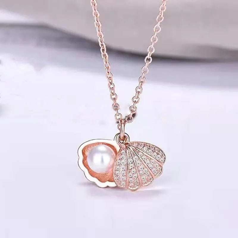 Pearl Heart Necklace - VEYAROSE
