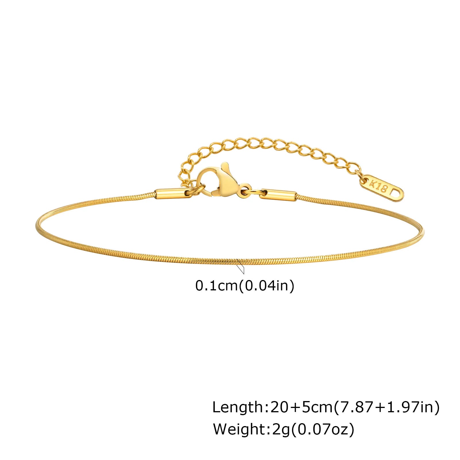 Evil Eye Beaded Blue Anklet - VEYAROSE