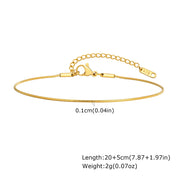 Evil Eye Beaded Blue Anklet - VEYAROSE
