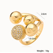 CZ Geometric Ring - VEYAROSE