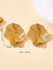 Organic Stud Earrings - VEYAROSE