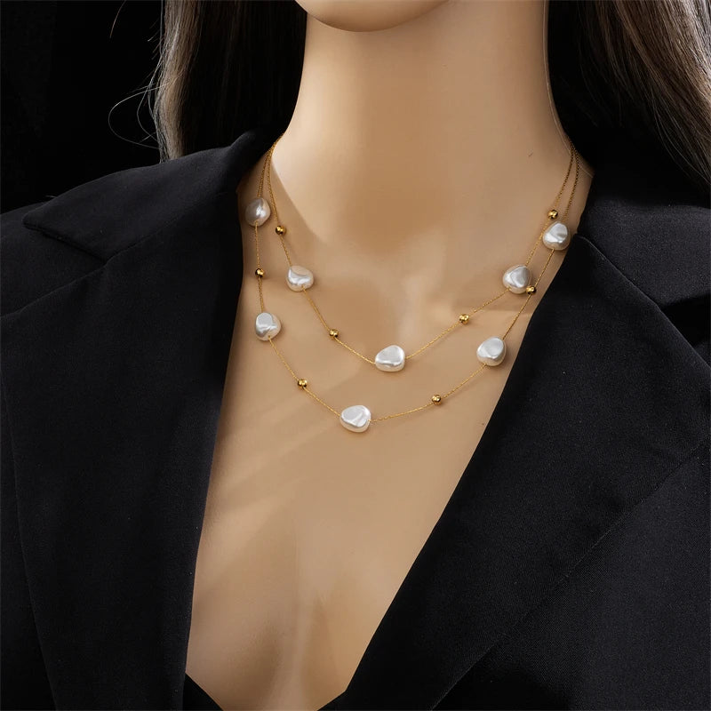 Pearl Necklace - VEYAROSE
