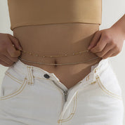Turquoise Tassel Body Chain - VEYAROSE