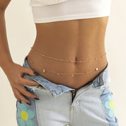 Turquoise Tassel Body Chain - VEYAROSE