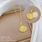 Pearl Heart Necklace - VEYAROSE