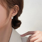 Crystal Stud Earrings - VEYAROSE