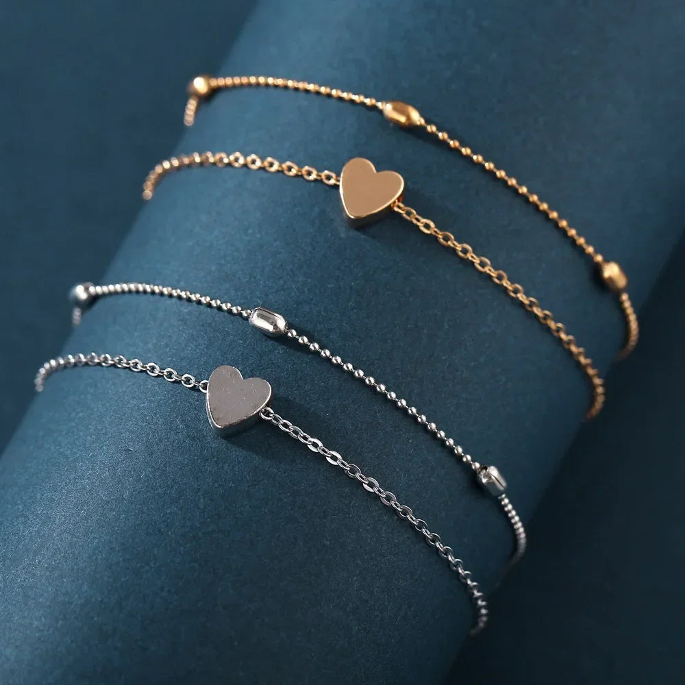 Heart Anklet - VEYAROSE