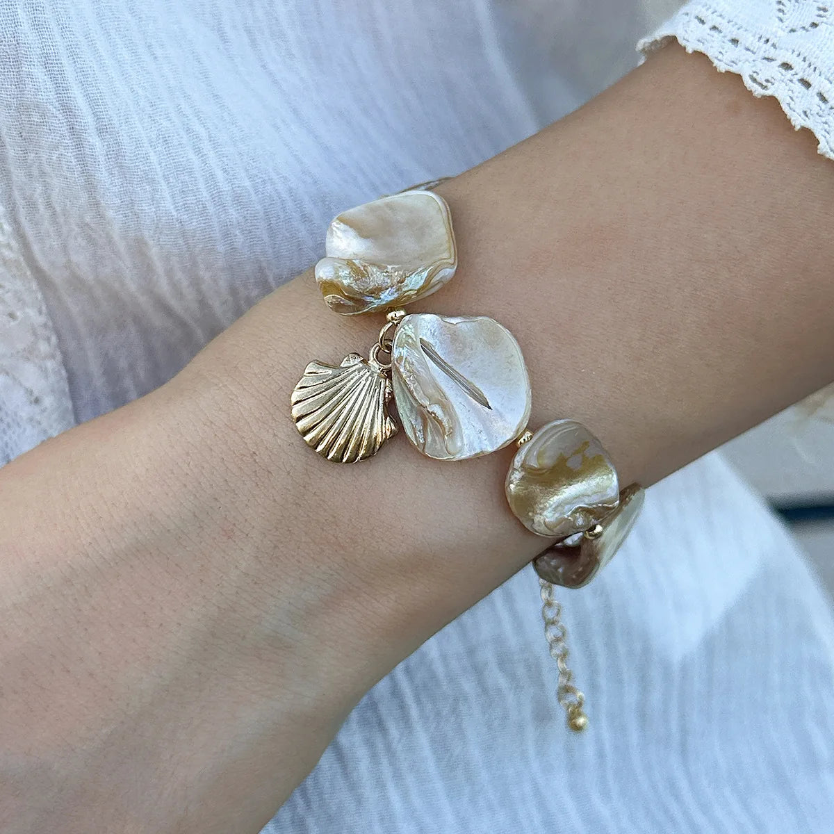 Shell Starfish Conch Necklace - VEYAROSE